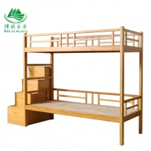 博旅乐养/BoLvLeLang 竹公寓床（两联位含梯柜） 竹床