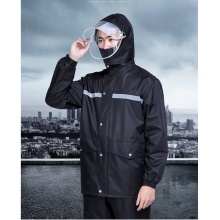 雨衣雨裤套装分体式男士防暴雨外卖骑行单人长款全身电动车雨披 双层防水款 XL（身高165-170）